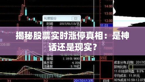 揭秘股票实时涨停真相：是神话还是现实？