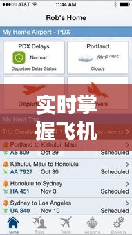 实时掌握飞机动态：揭秘飞机实时追踪技术