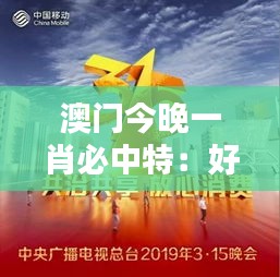 澳门今晚一肖必中特：好运一触即发