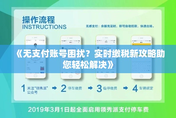 《无支付账号困扰？实时缴税新攻略助您轻松解决》