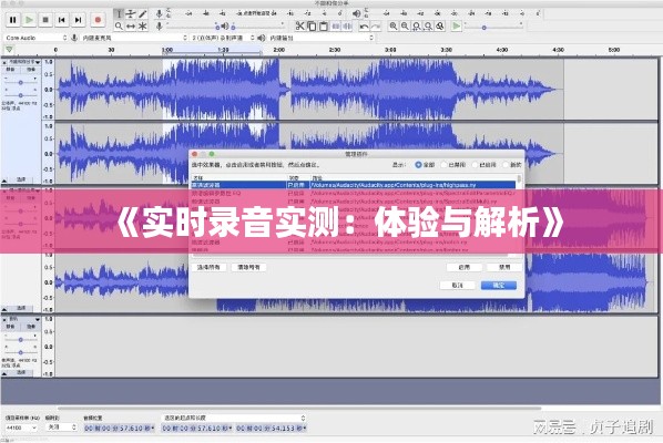 《实时录音实测：体验与解析》