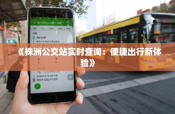 《株洲公交站实时查询：便捷出行新体验》