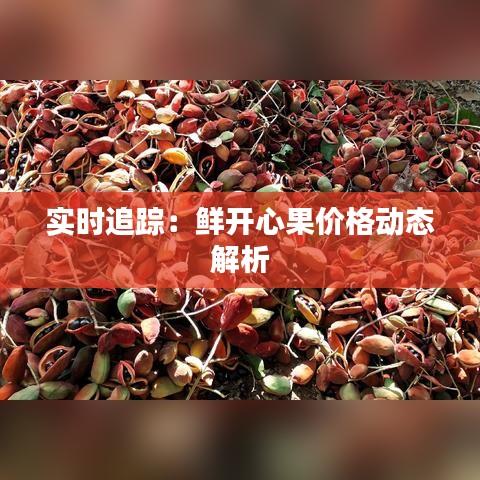 实时追踪：鲜开心果价格动态解析