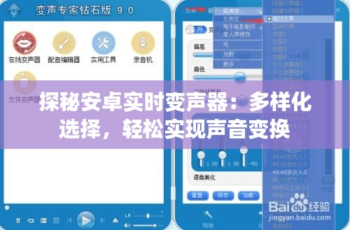 探秘安卓实时变声器：多样化选择，轻松实现声音变换