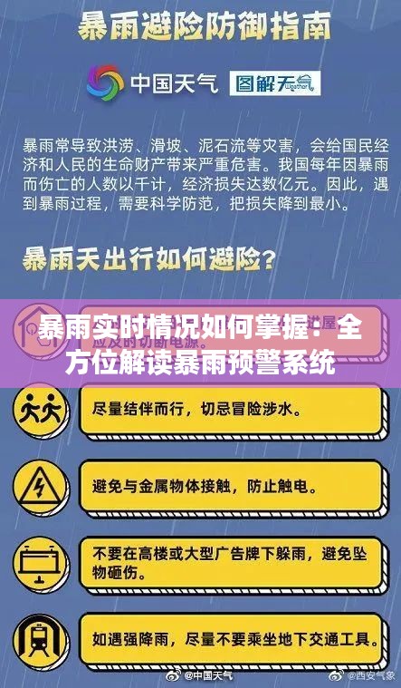 暴雨实时情况如何掌握：全方位解读暴雨预警系统