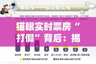 猫眼实时票房“打假”背后：揭秘电影票房数据真相