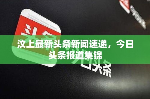 汶上最新头条新闻速递，今日头条报道集锦