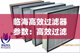 临海高效过滤器参数：高效过滤器标准13554 