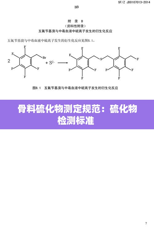 骨料硫化物测定规范：硫化物检测标准 