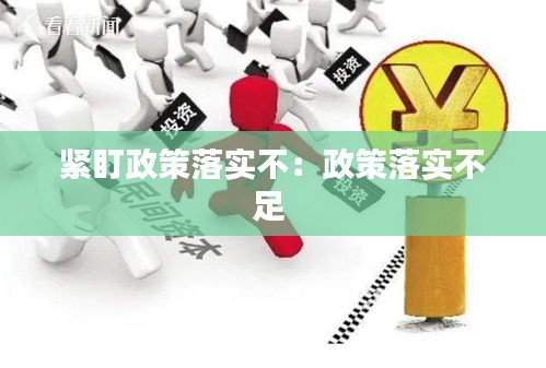 紧盯政策落实不：政策落实不足 