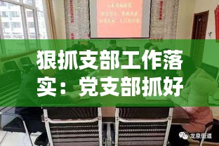 狠抓支部工作落实：党支部抓好 