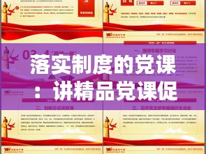 落实制度的党课：讲精品党课促制度落实体会 