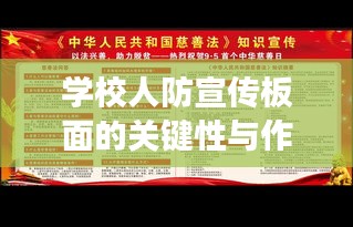 学校人防宣传板面的关键性与作用解读