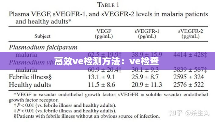 高效ve检测方法：ve检查 