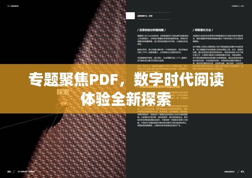 专题聚焦PDF，数字时代阅读体验全新探索