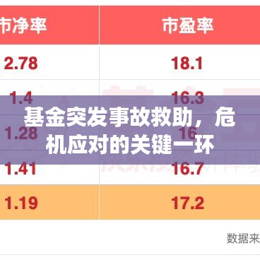 基金突发事故救助，危机应对的关键一环