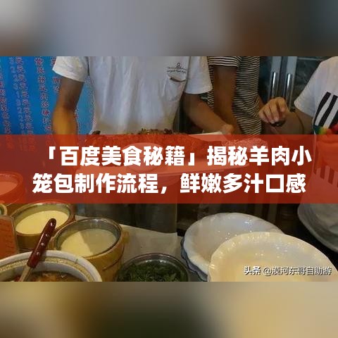 「百度美食秘籍」揭秘羊肉小笼包制作流程，鲜嫩多汁口感绝佳！